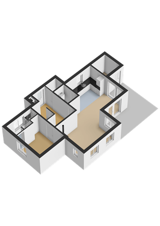 Floorplan - Noordduynen 23, 4506 GW Cadzand